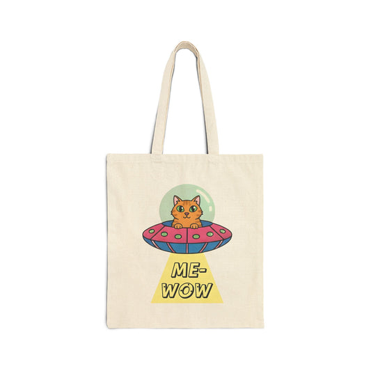 UFO Cat Tote Bag