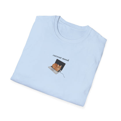 Orange Cat Mood T-shirt