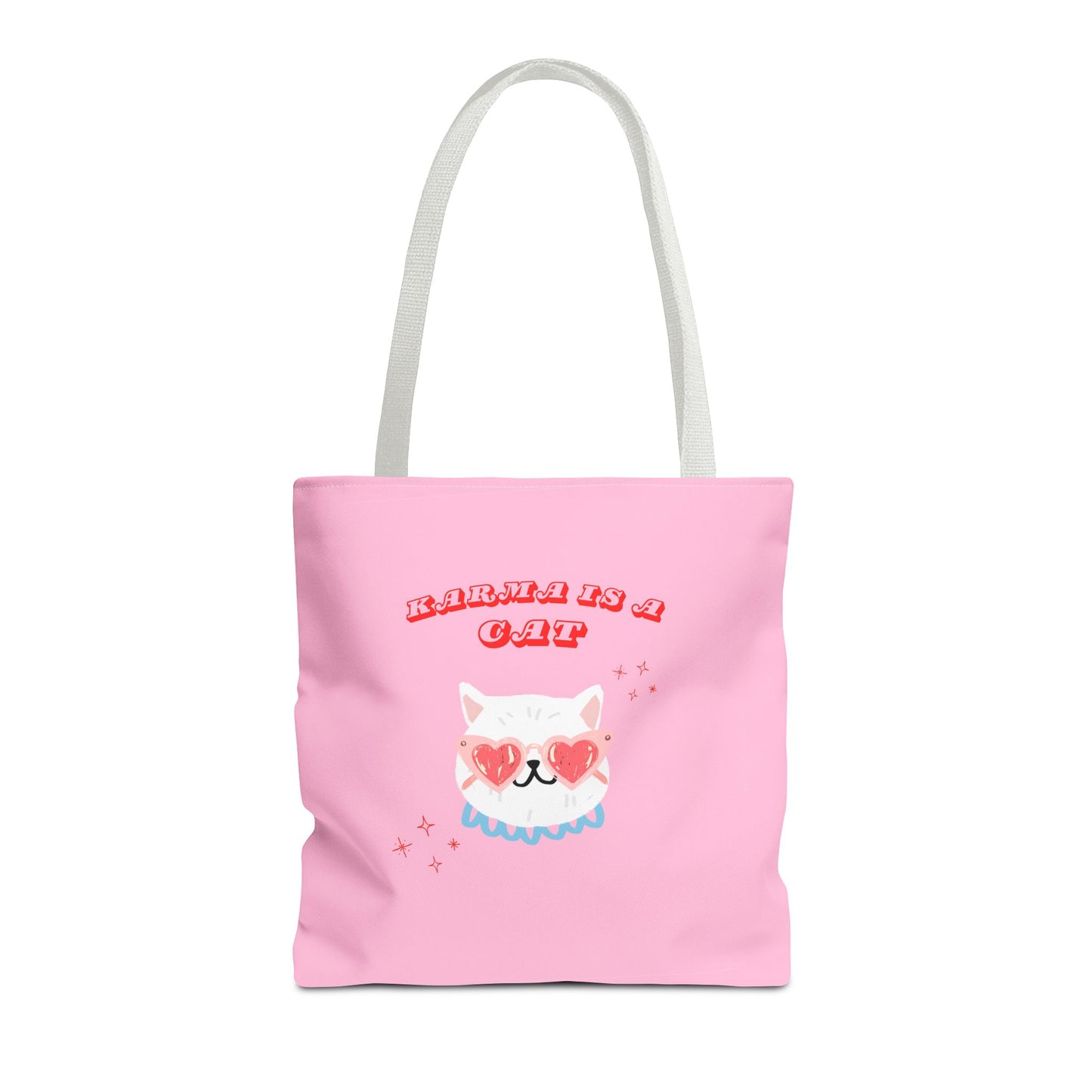 Karma Cat Tote Bag