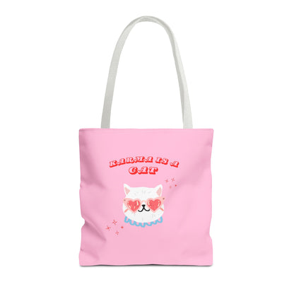 Karma Cat Tote Bag