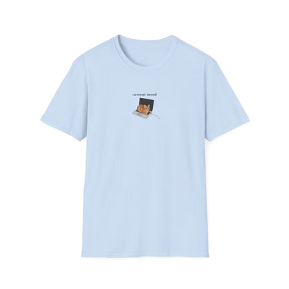 Orange Cat Mood T-shirt