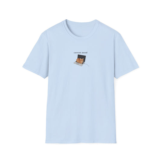 Orange Cat Mood T-shirt