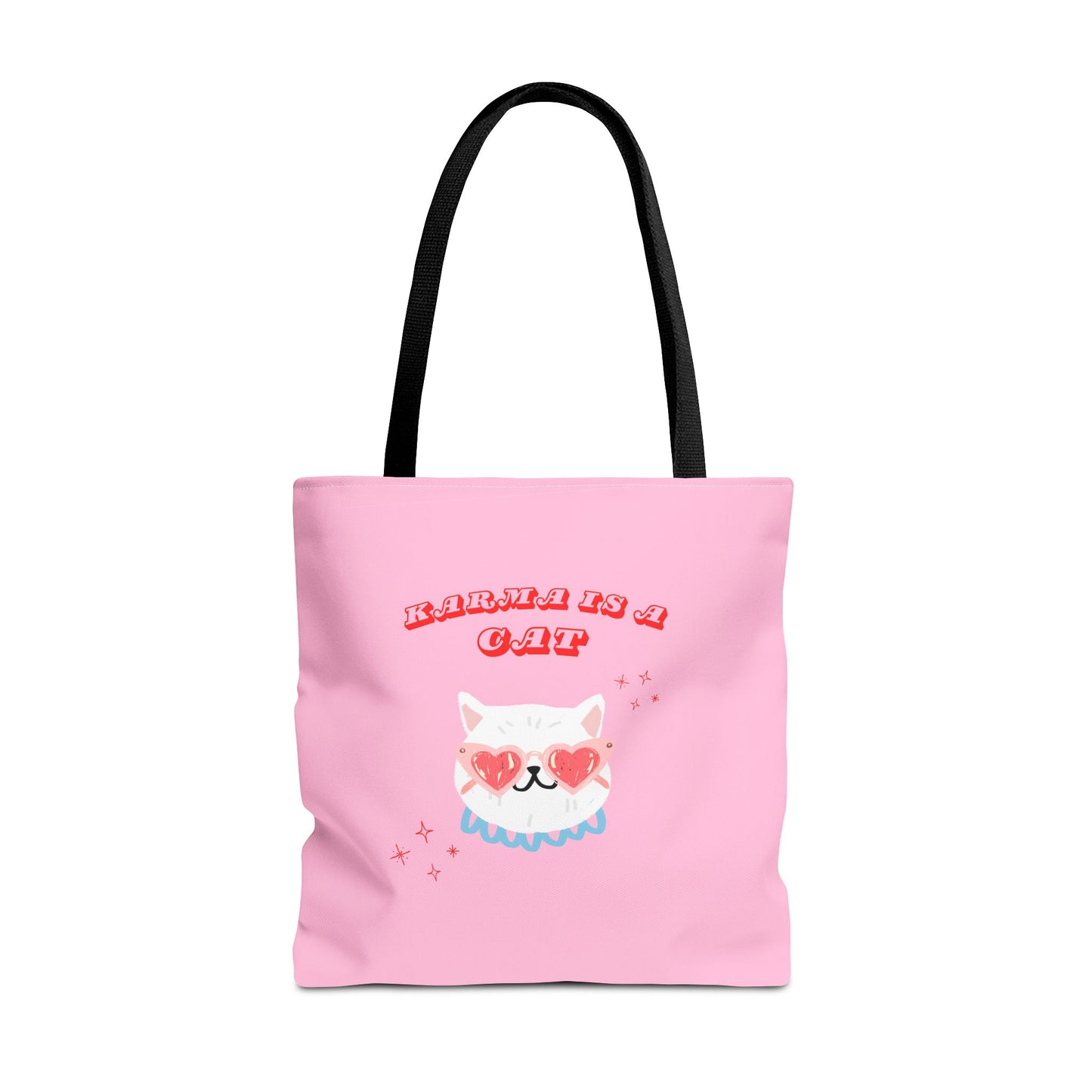 Karma Cat Tote Bag