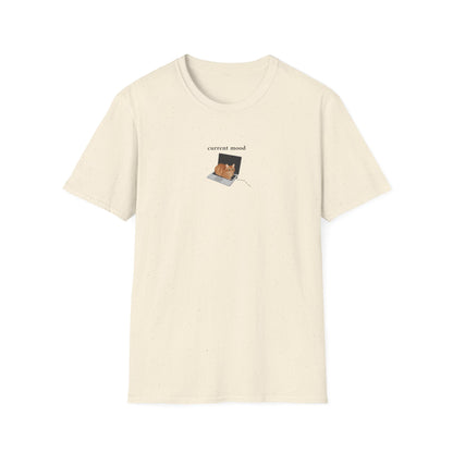 Orange Cat Mood T-shirt