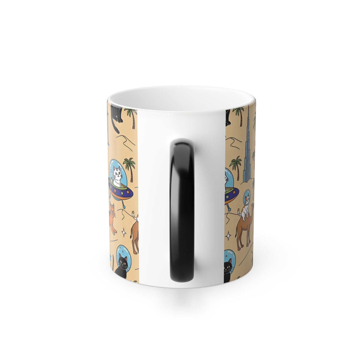 UAE Space Cat Heat Reactive Mug