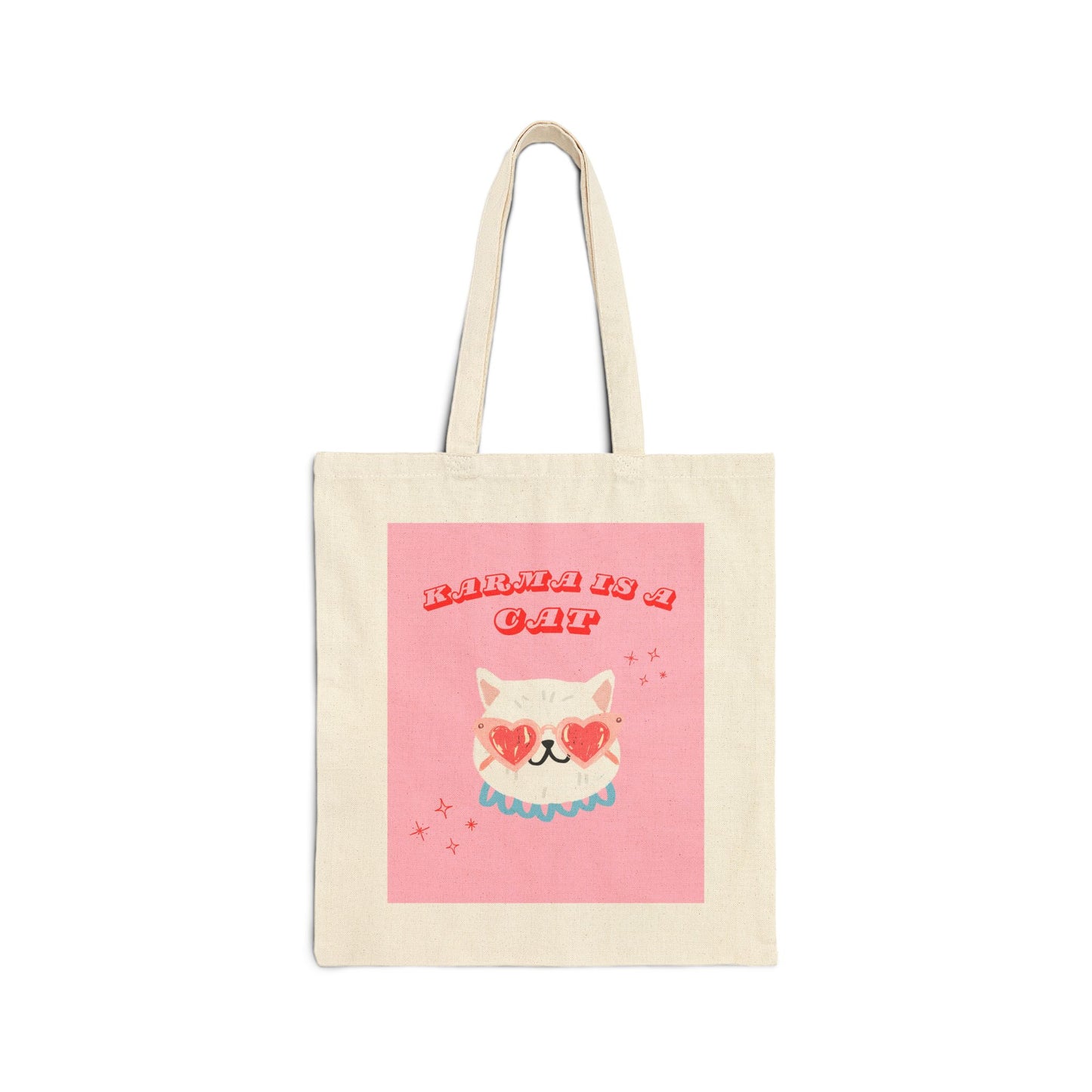 Karma is a Cat Tote Bag