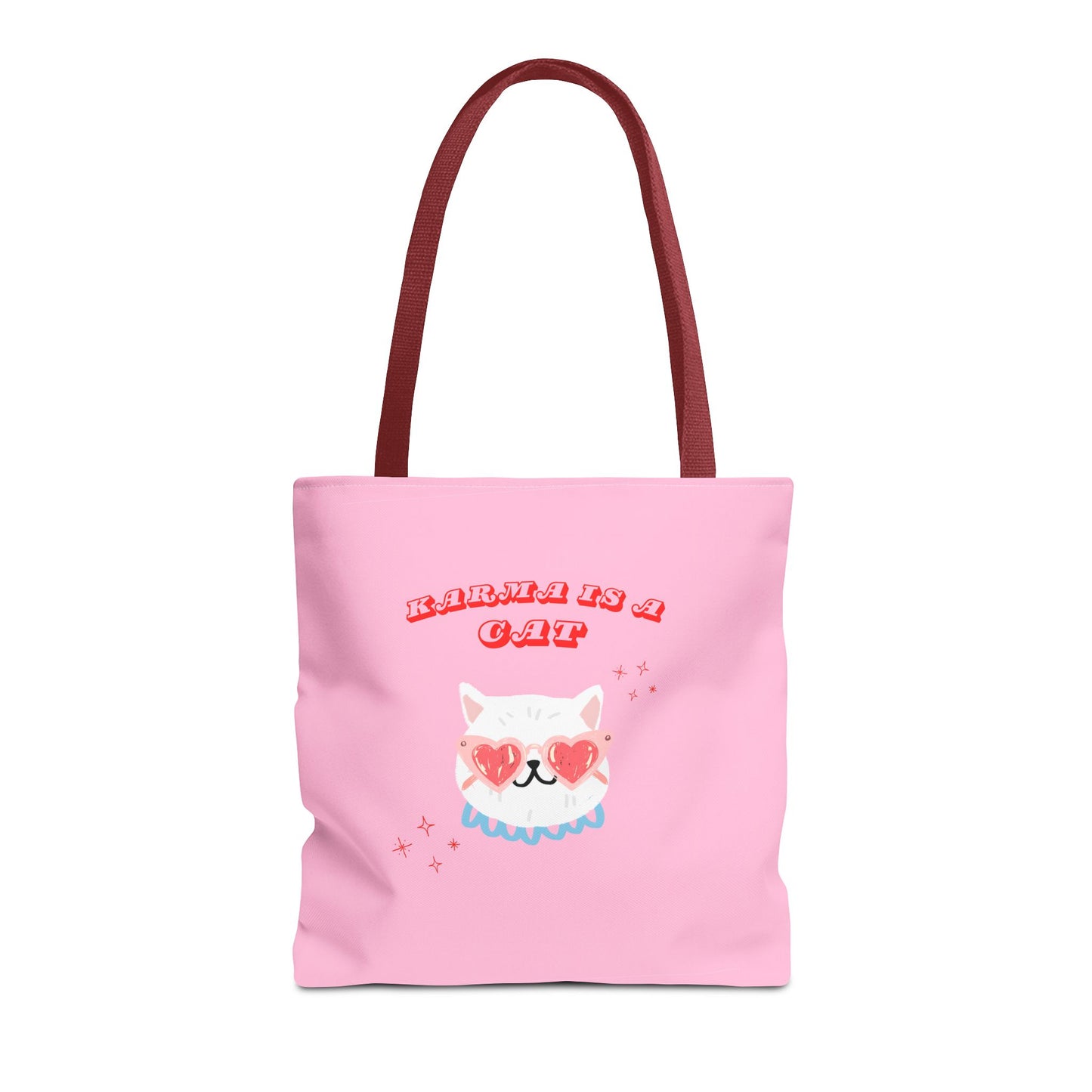 Karma Cat Tote Bag