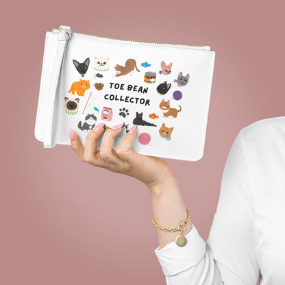 Kitten Toe Bean Collector Wristlet Purse