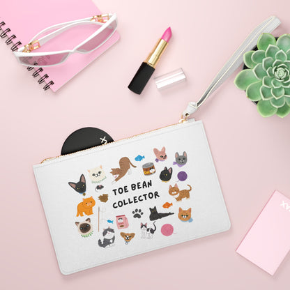 Kitten Toe Bean Collector Wristlet Purse
