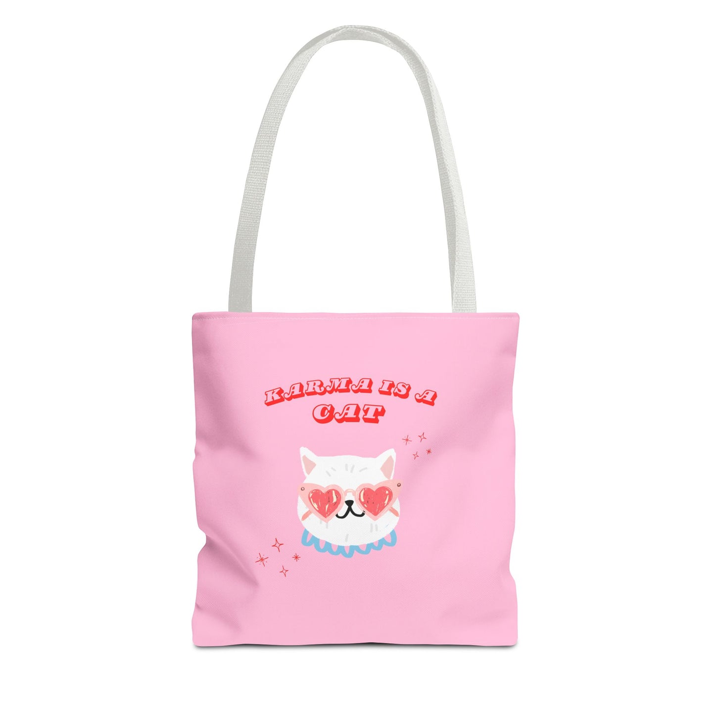 Karma Cat Tote Bag