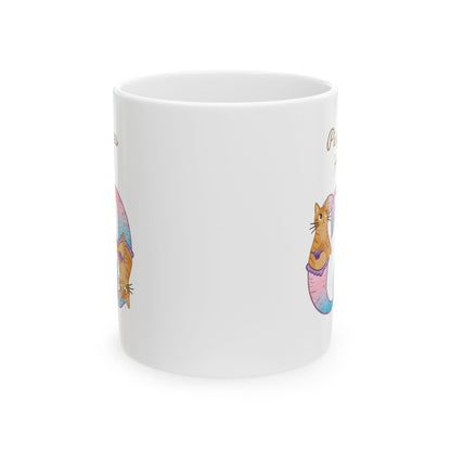 Pisces Cat Zodiac Mug