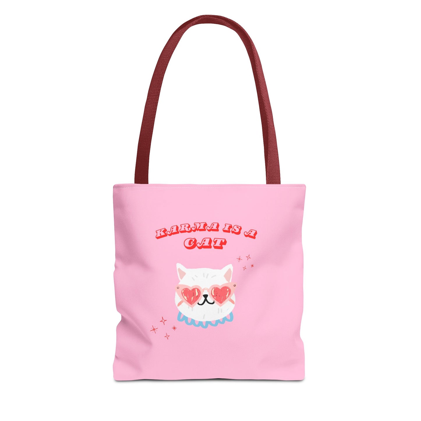 Karma Cat Tote Bag