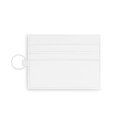 Cat & Doughnuts Vegan Leather Card Holder