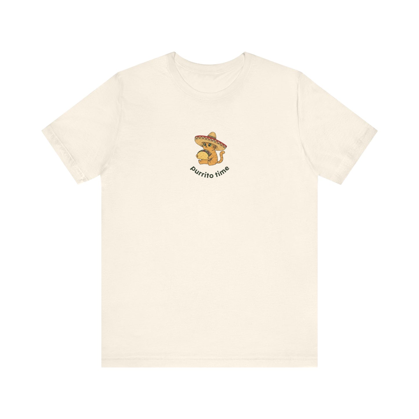 Purrito Time Taco Cat Tee