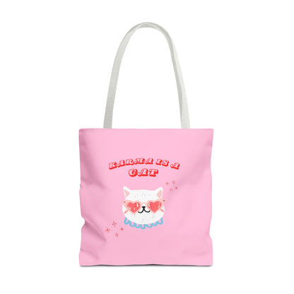 Karma Cat Tote Bag