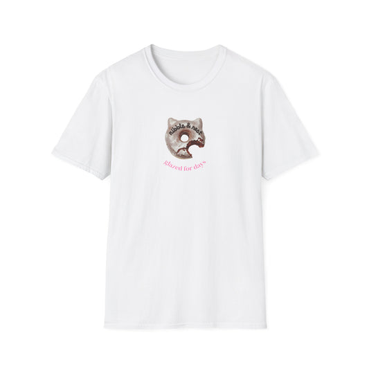 Cat Glazed Doughnut Short-sleeve T-shirt
