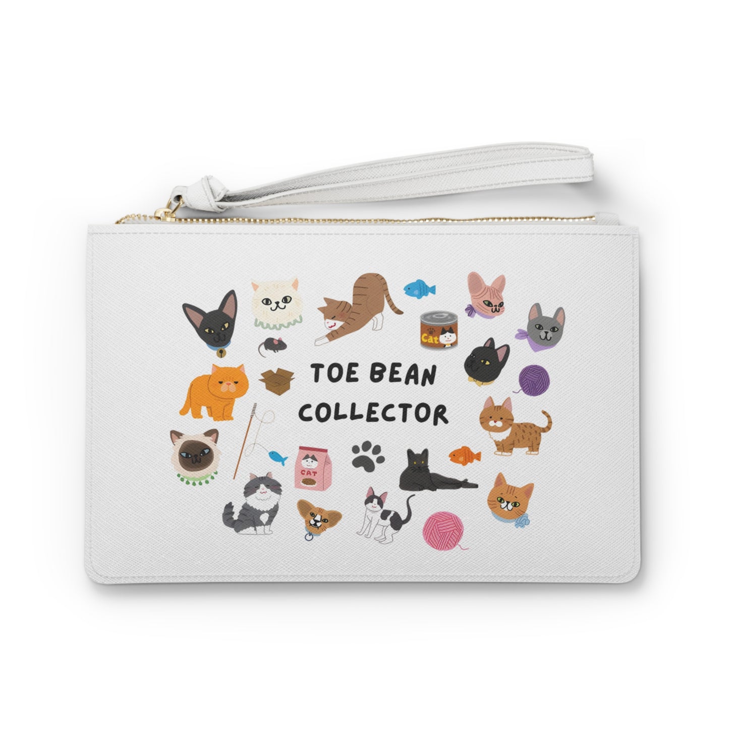 Kitten Toe Bean Collector Wristlet Purse