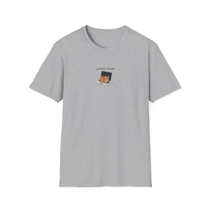 Orange Cat Mood T-shirt