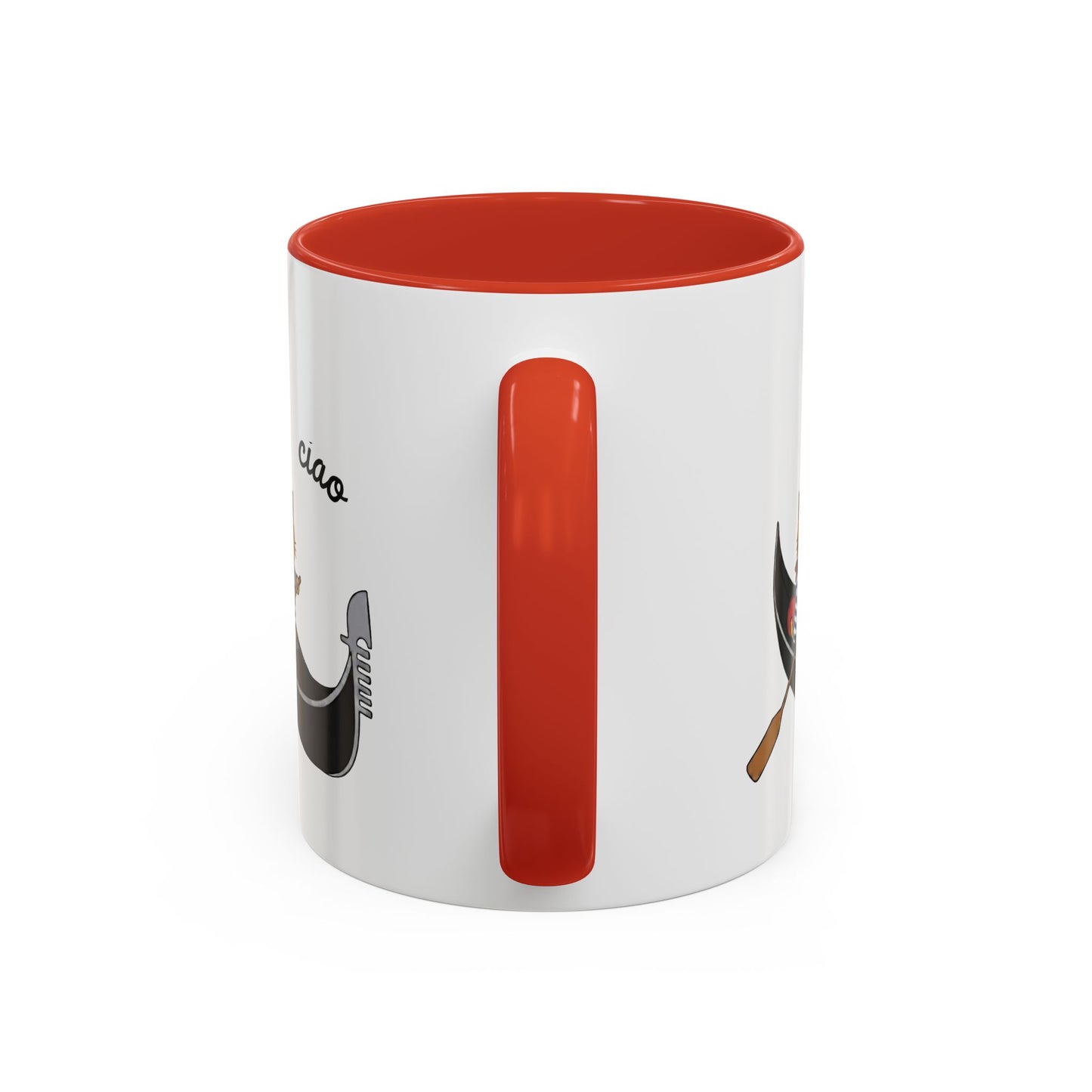 Gondolier Cat Coffee Mug | Cute Italian Cat Gift