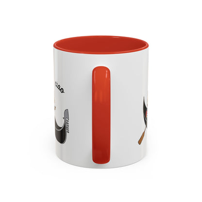 Gondolier Cat Coffee Mug | Cute Italian Cat Gift