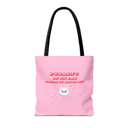 Karma Cat Tote Bag