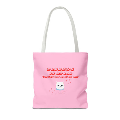 Karma Cat Tote Bag