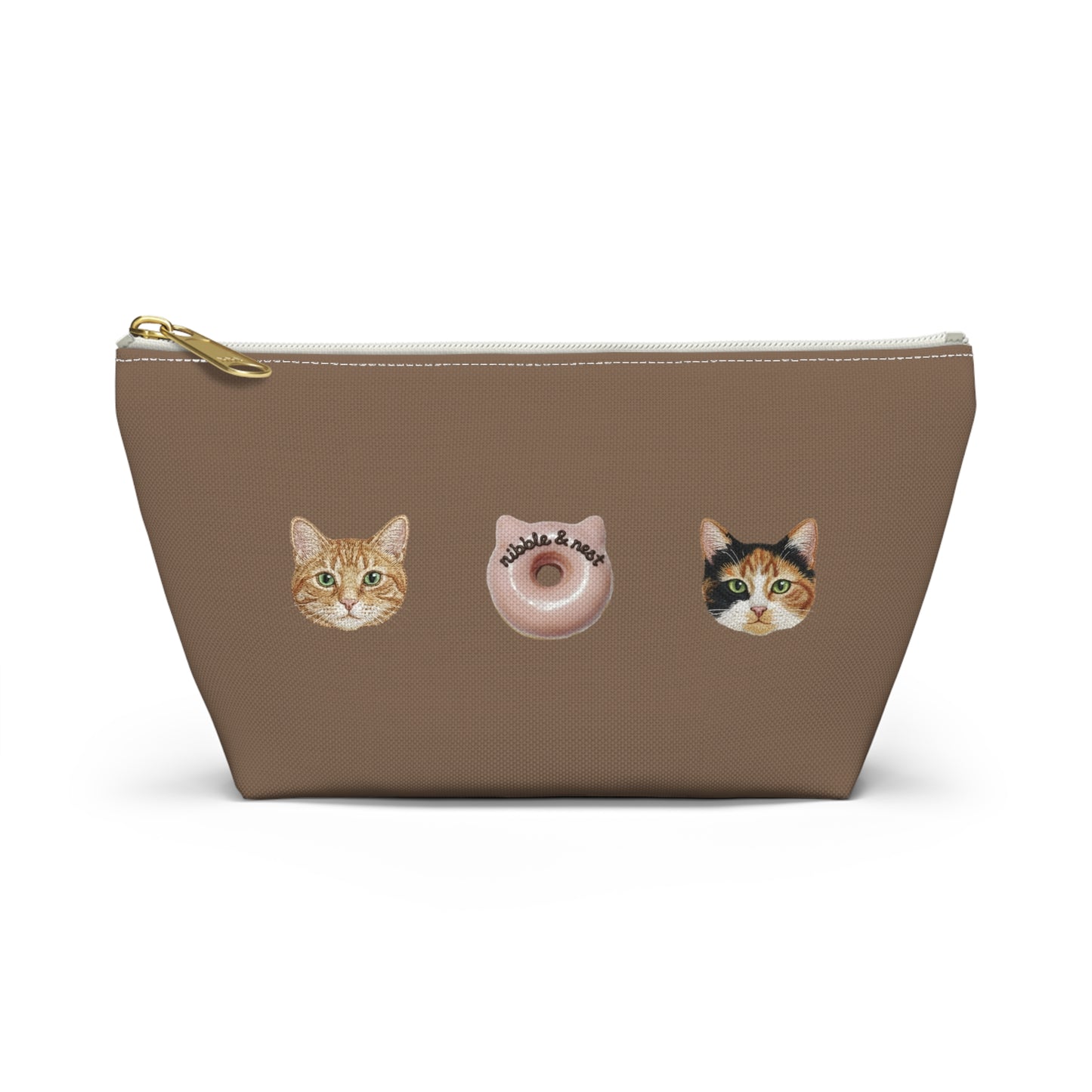 Cat & Doughnut Toiletry Bag
