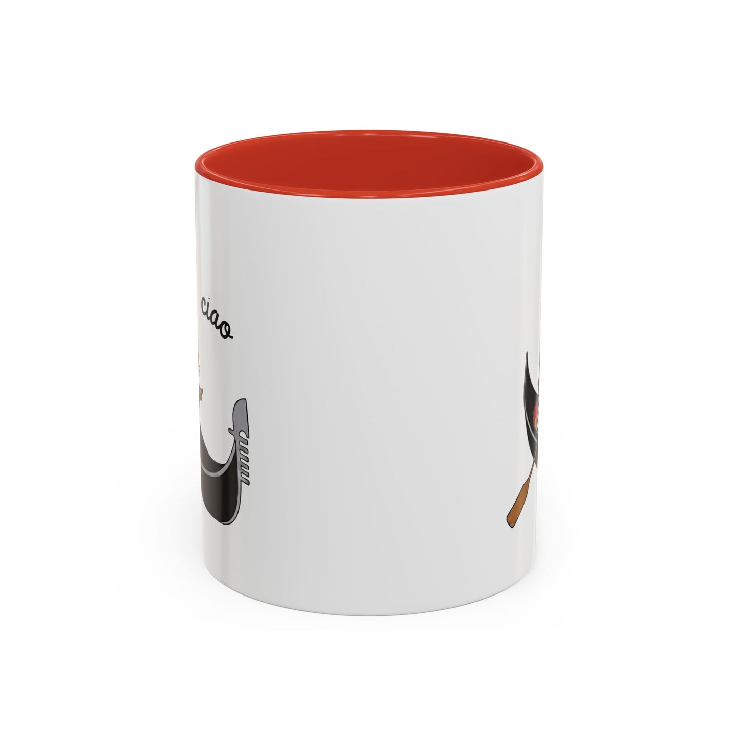 Gondolier Cat Coffee Mug | Cute Italian Cat Gift