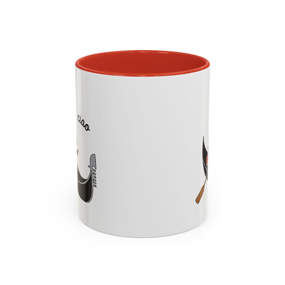 Gondolier Cat Coffee Mug | Cute Italian Cat Gift