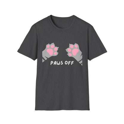 Paws Off Tabby Cat Graphic T-shirt