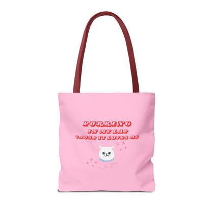 Karma Cat Tote Bag