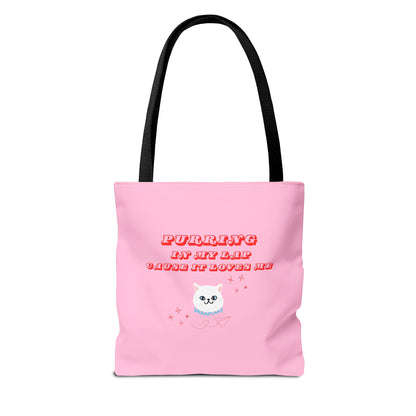 Karma Cat Tote Bag