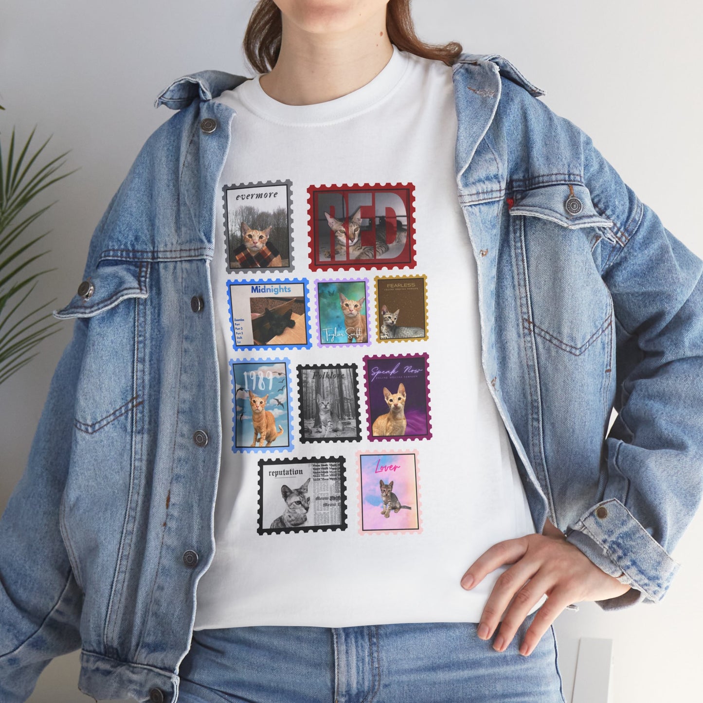 Cat Stamp Album T-Shirt