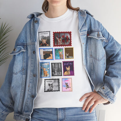 Cat Stamp Album T-Shirt