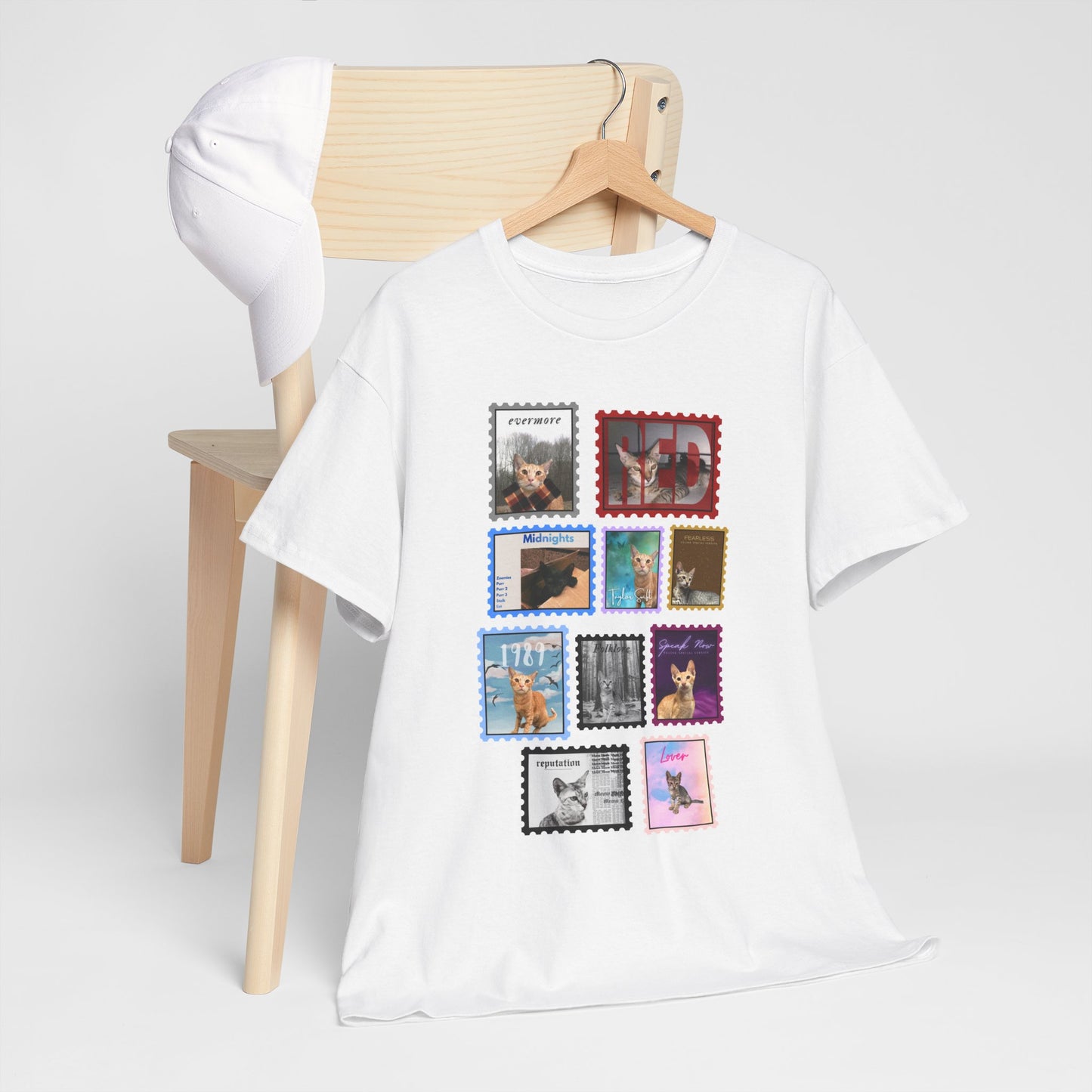Cat Stamp Album T-Shirt