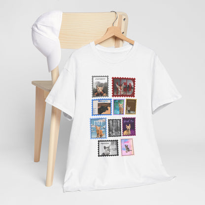 Cat Stamp Album T-Shirt